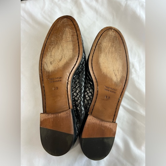 Black Woven Men's Shoes - Picture 5 of 6